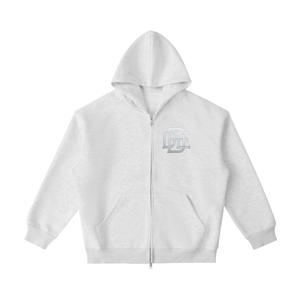 Essential Heavyweight Pocket Hoodie — Oat Gray