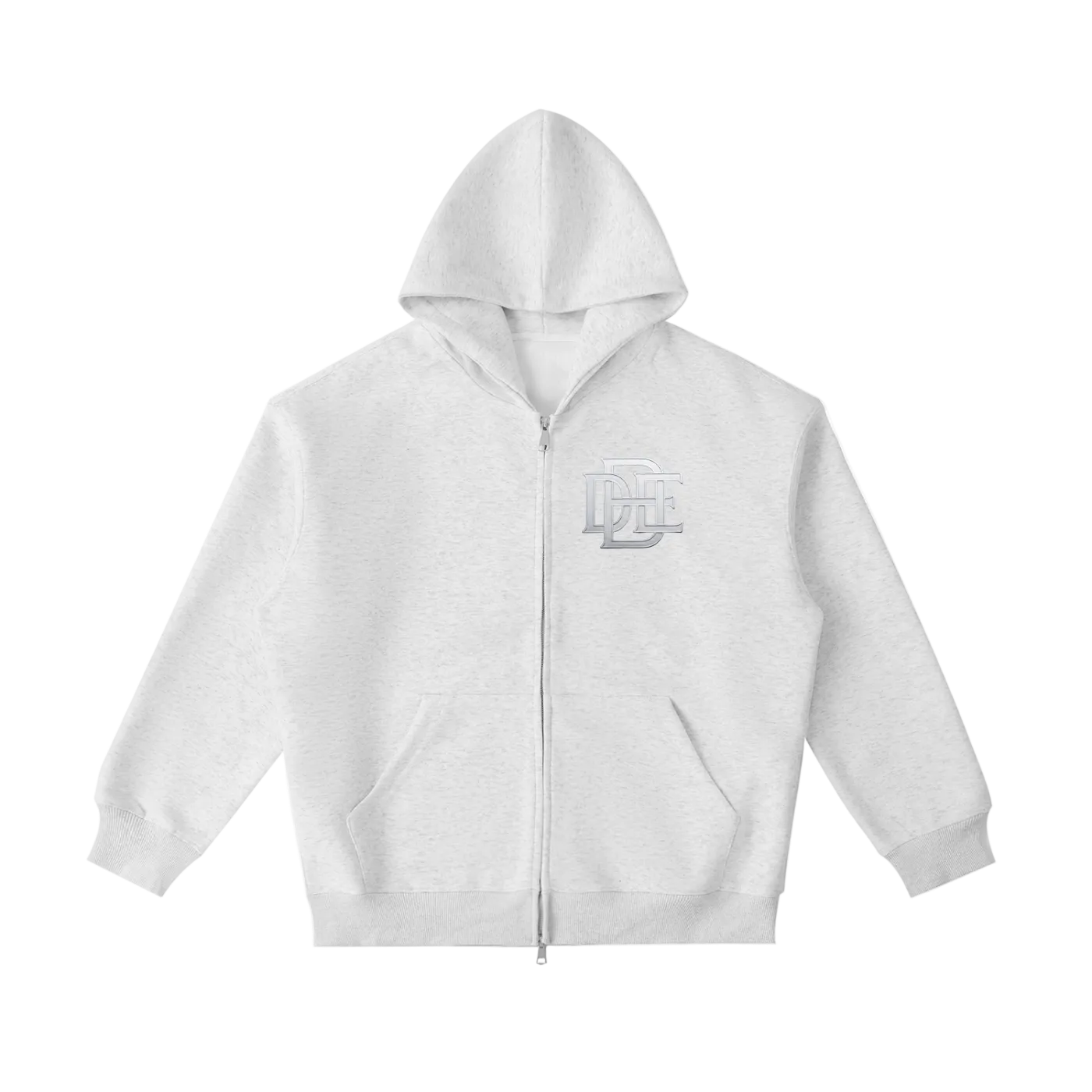Essential Heavyweight Pocket Hoodie — Oat Gray