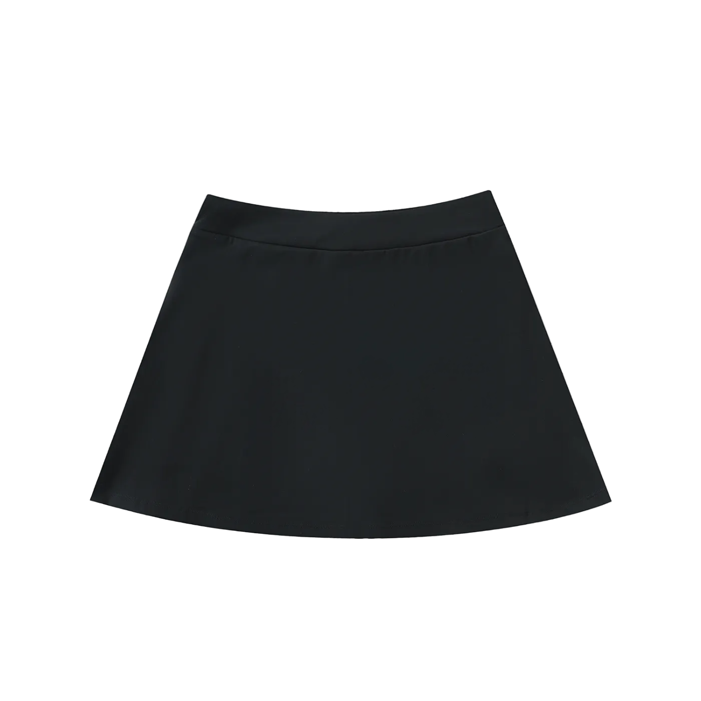 DHDE High-Waist Pocketed A-Line Skirt