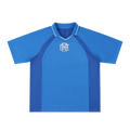 Striped V-Neck Soccer Jersey
