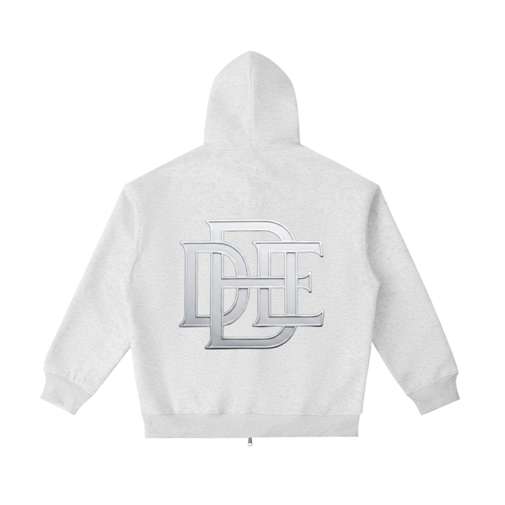 Essential Heavyweight Pocket Hoodie — Oat Gray